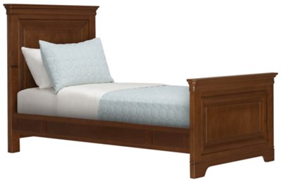 Adrian Mid Tone Panel Bed