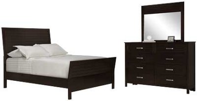 Dalton Dark Tone Sleigh Bedroom