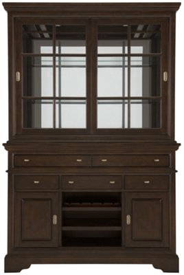 Canyon Mid Tone China Cabinet
