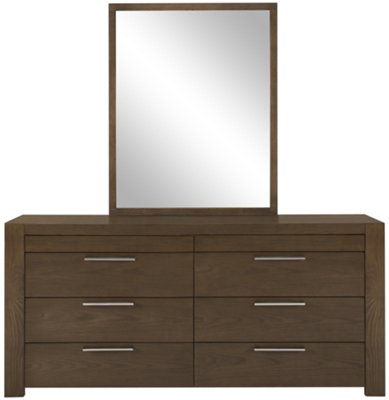 Metro Mid Tone Dresser & Mirror
