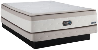 Bryanna Plush Innerspring Mattress & Low-Profile Foundation
