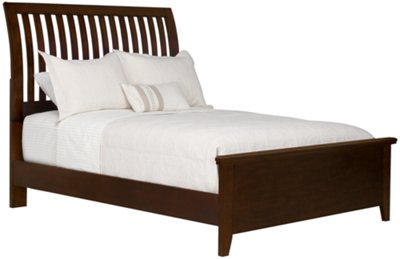 Sao Paolo3 Dark Tone Panel Bed