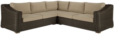 Canyon Dark Tone Small Two-Arm Sectional