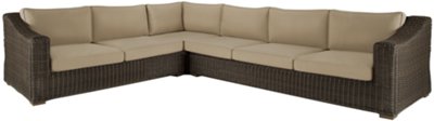 Canyon Dark Tone Large Right Sectional