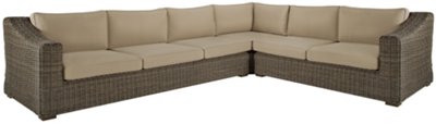 Canyon Light Tone Large Left Sectional