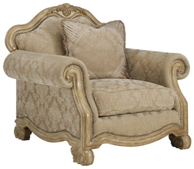 Regal Light Tone Fabric Chair