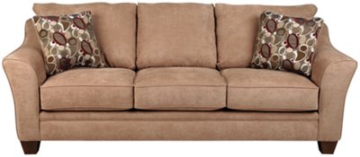 Drew2 Lt Brown Microfiber Sleeper