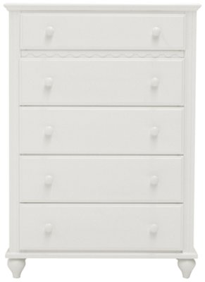 Lauren White Drawer Chest