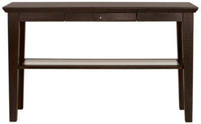Dark Tone Storage Sofa Table