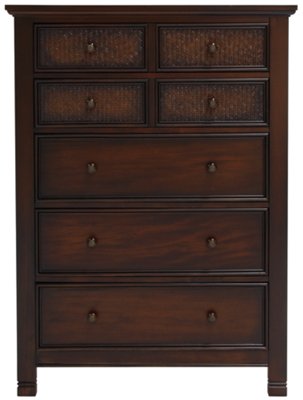 Isle Dark Tone Drawer Chest