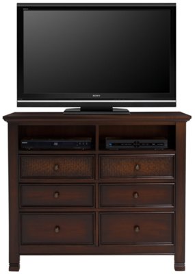 Isle Dark Tone Media Chest