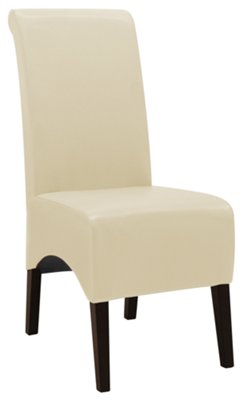 Avery Lt Beige Bonded Leather Upholstered Side Chair
