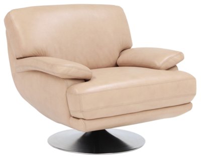 Cordel Khaki Leather Chair