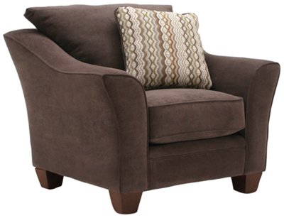 Grant2 Dk Brown Microfiber Chair