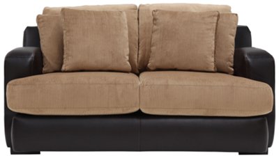 Dk Taupe Collage Loveseat