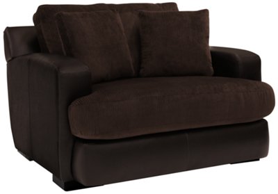 Dk Brown Collage Chair