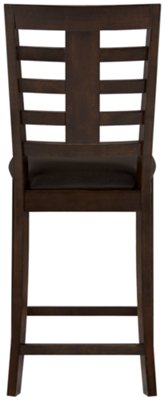 Becca Dark Tone High Table & 4 Upholstered Barstools