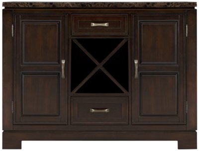 Becca Dark Tone Faux Stone Server