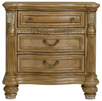 Tradewinds Light Tone Wood Nightstand
