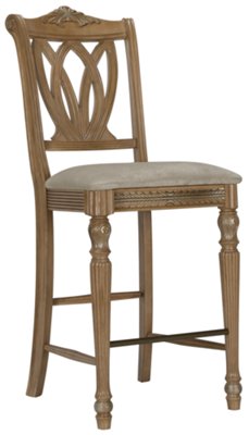 Light Tone 30" Wood Barstool