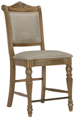 Light Tone 24" Upholstered Barstool