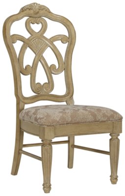 Regal Light Tone Wood Side Chair