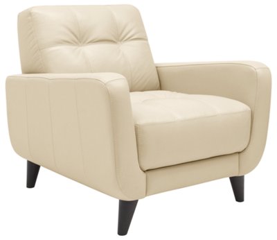 Venus Lt Beige Leather Chair