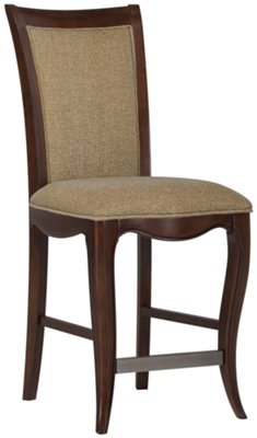 Dark Tone 24" Upholstered Barstool