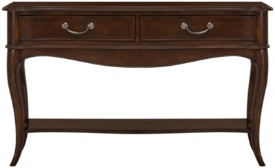 Dark Tone Storage Sofa Table