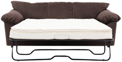 Luci Dk Brown Microfiber Sleeper