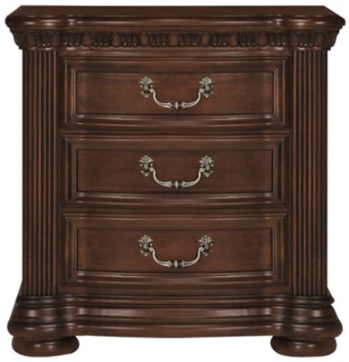 Granada2 Dark Tone Wood Nightstand