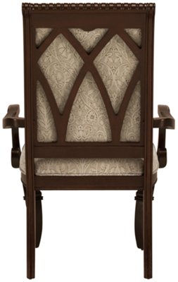 Granada2 Dark Tone Upholstered Arm Chair