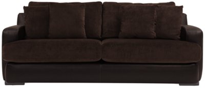 Dk Brown Collage Sofa