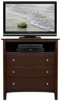 Amelia Dark Tone Media Chest