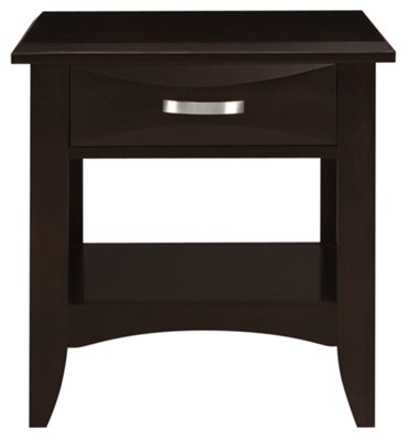 Torino2 Dark Tone Storage End Table