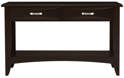 Dark Tone Storage Sofa Table