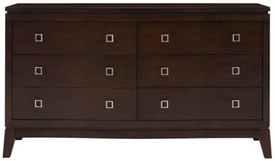 Alex Dark Tone Dresser & Mirror