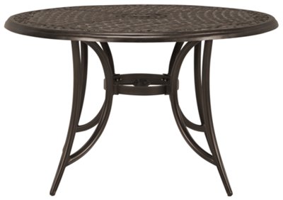 48" Aluminum Round Table