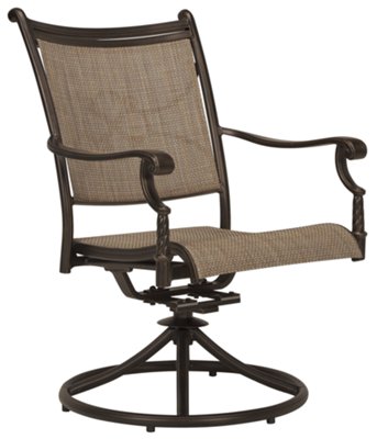 Aluminum Swivel Sling Chair