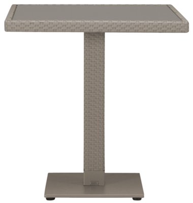 Khaki 27" Square Table