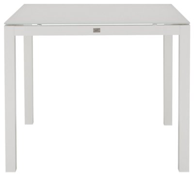 White 36" Square Table
