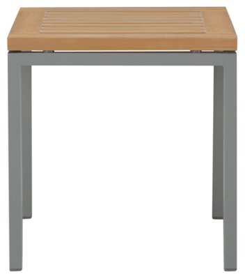 Carmel Light Tone Square End Table