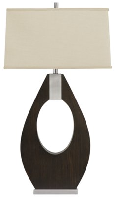 Dk Brown Table Lamp
