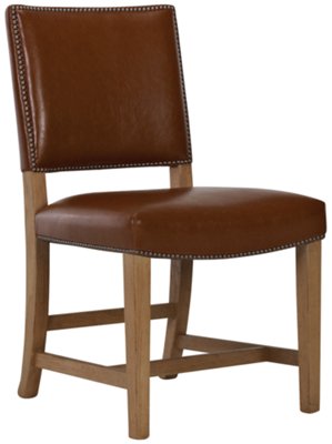 Light Tone Upholstered Side Chair