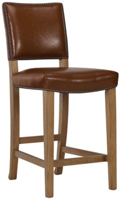 Light Tone 24" Upholstered Barstool