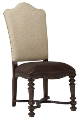 Dark Tone Upholstered Side Chair