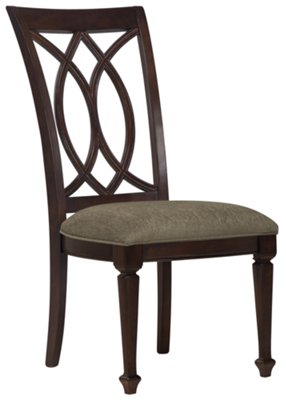 Dark Tone Wood Side Chair