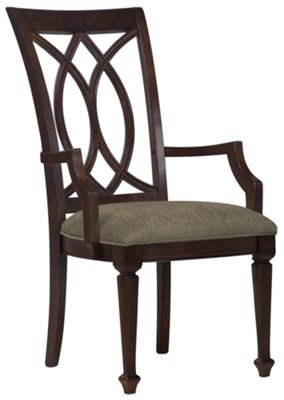 Dark Tone Wood Arm Chair