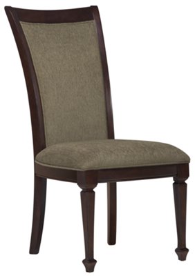 Dark Tone Upholstered Side Chair