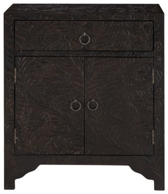Manu Black Accent Chest
